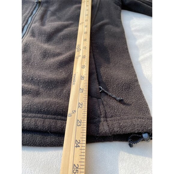 The North Face Womens Full-Zip Fleece Jacket Brown Size M Athletisure Gorpcore - Picture 4 of 10